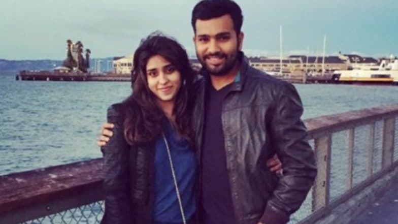 Rohit Sharma’s Wife Ritika Sajdeh Applauds Indian Opener’s Spectacular Batting in IND vs SA 2019 Test Series, Says ‘So Proud of You Baby’ (See Instagram Post)
